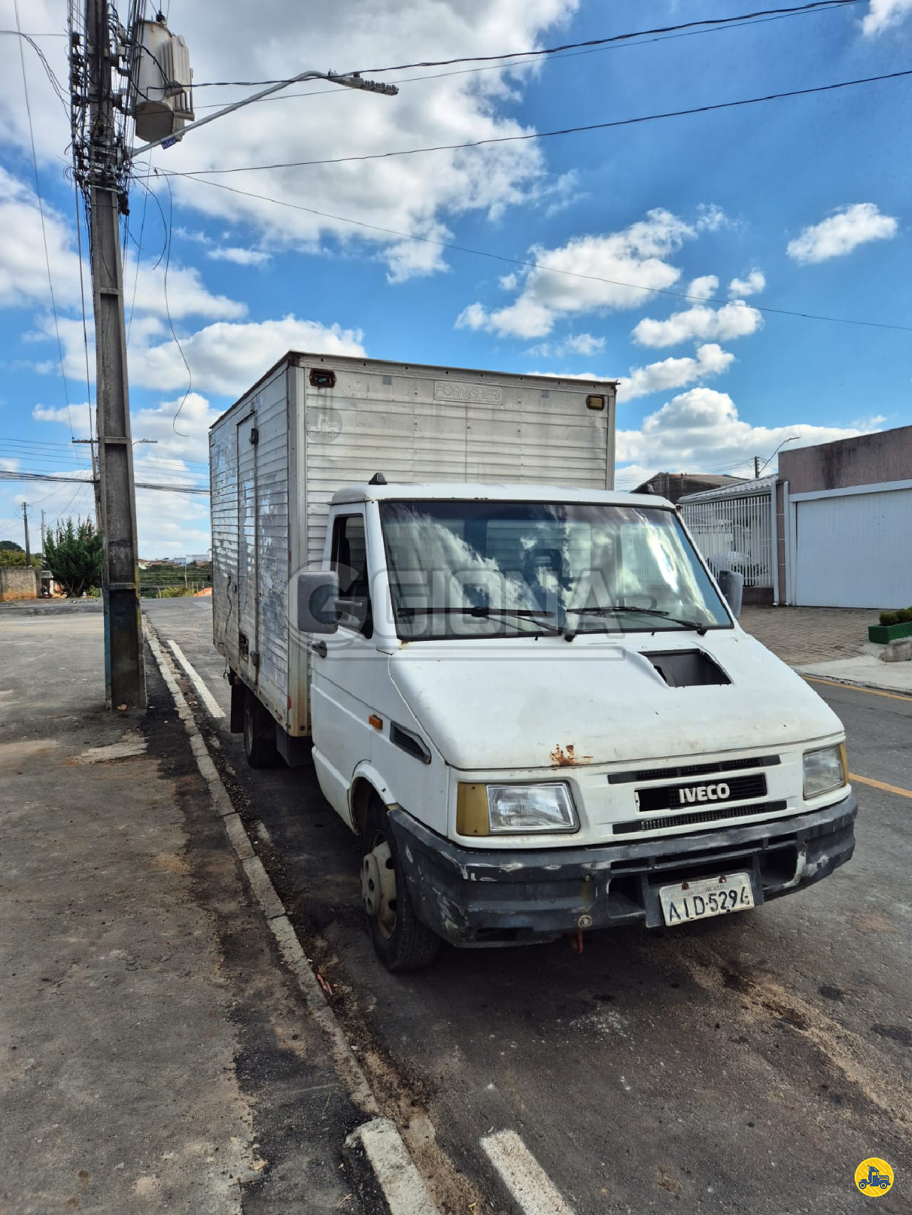 CAMINHAO IVECO DAILY 35-10 Baú Furgão 3/4 4x2 Giona Transportes ARAUCARIA PARANÁ PR